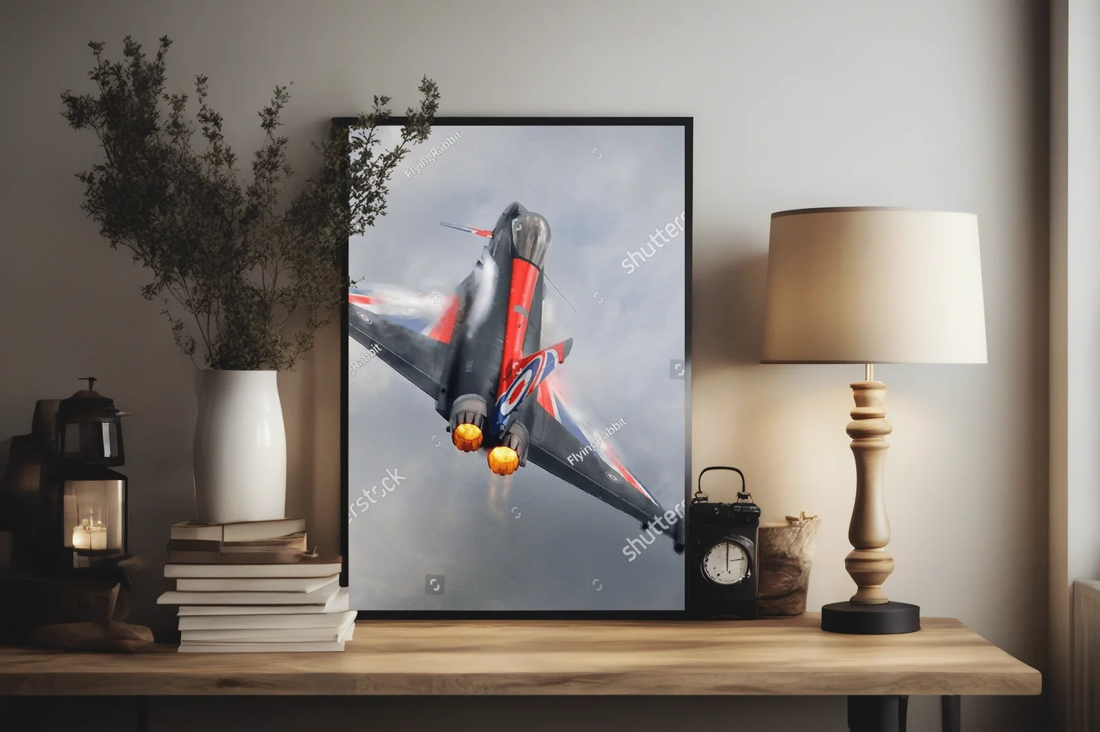 Czarujące niebo w barwach RAF Typhoon Blackjack