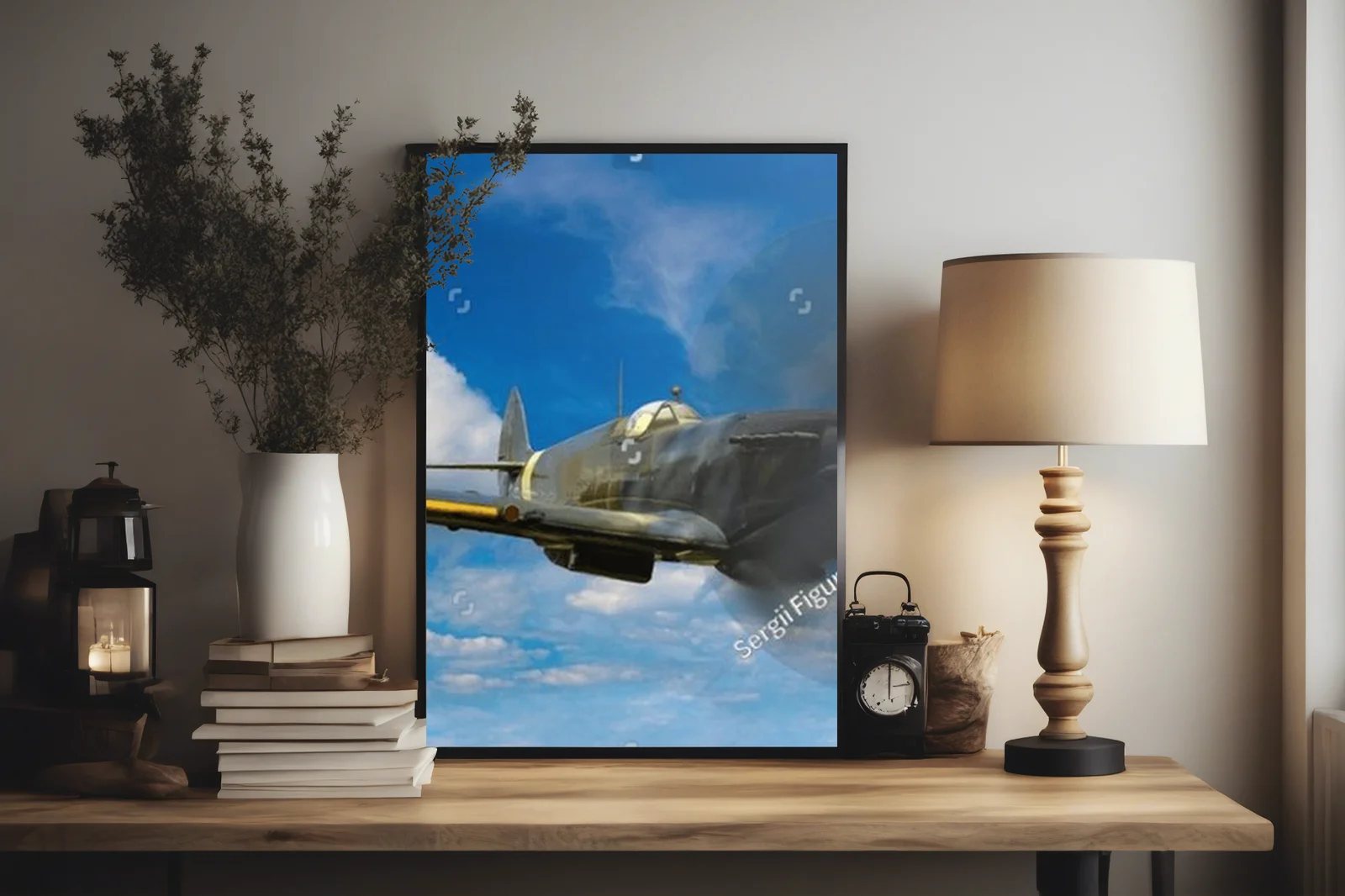 Ikona historii: Spitfire w błękitnym niebie