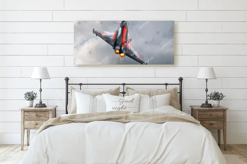 Czarujące niebo w barwach RAF Typhoon Blackjack