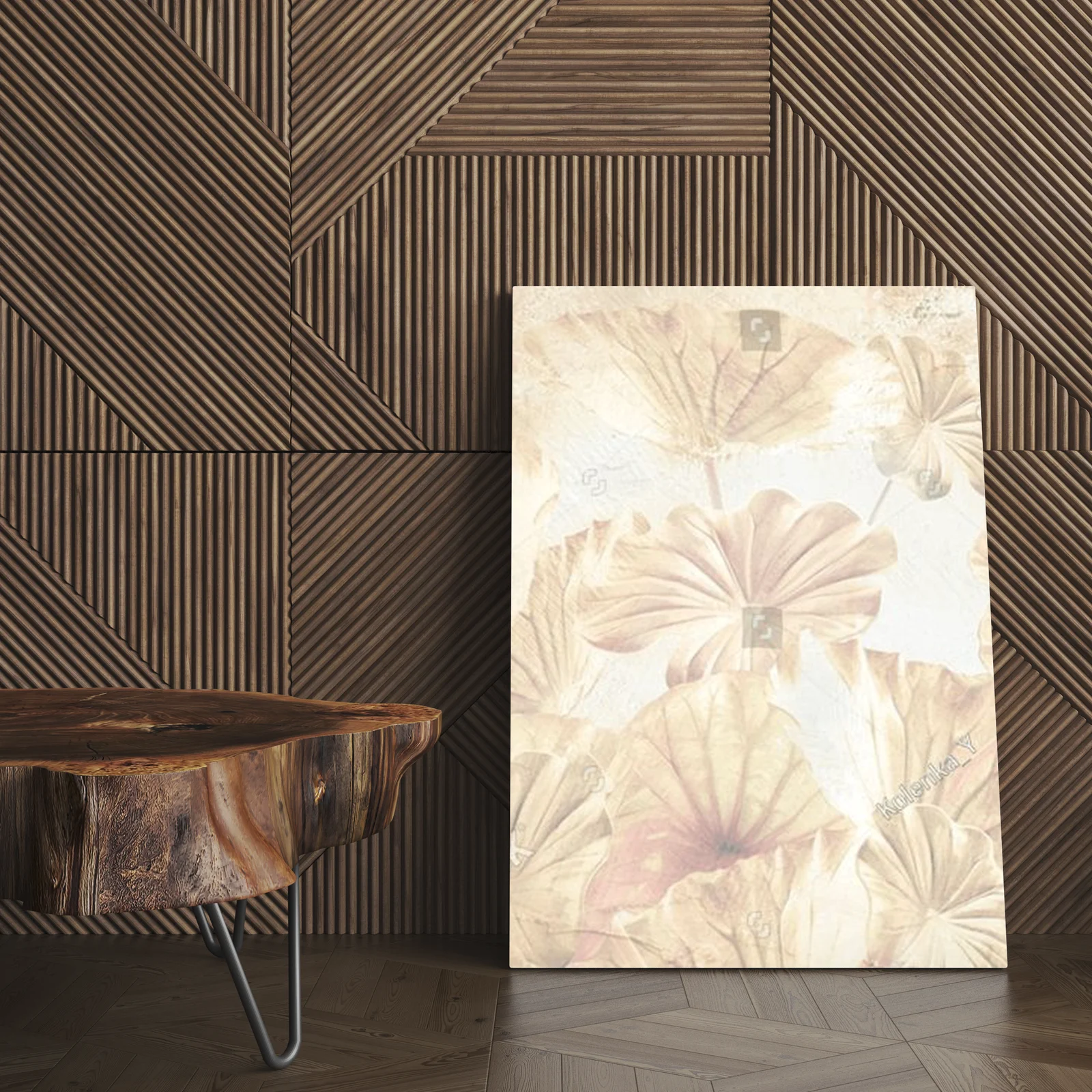 Botaniczna elegancja w odcieniach natury