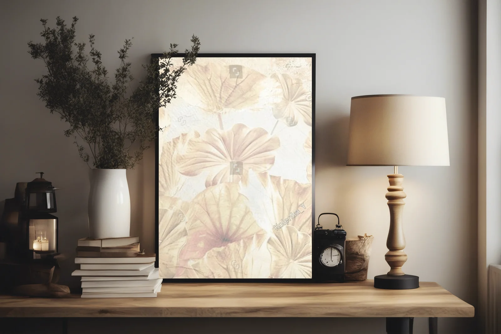 Botaniczna elegancja w odcieniach natury