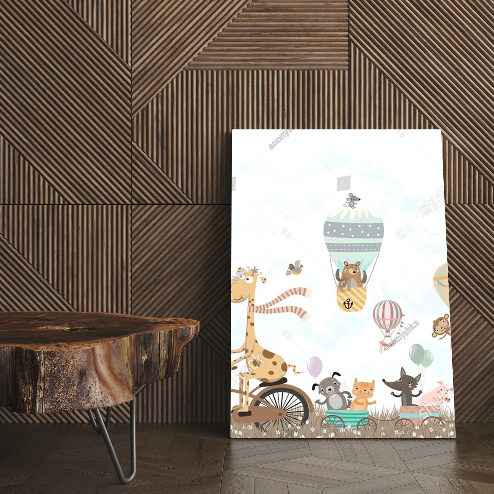 Urokliwe dziecięce ilustracje w delikatnych tonach