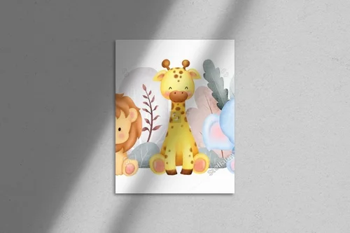 Urocze safari w akwarelowych odcieniach