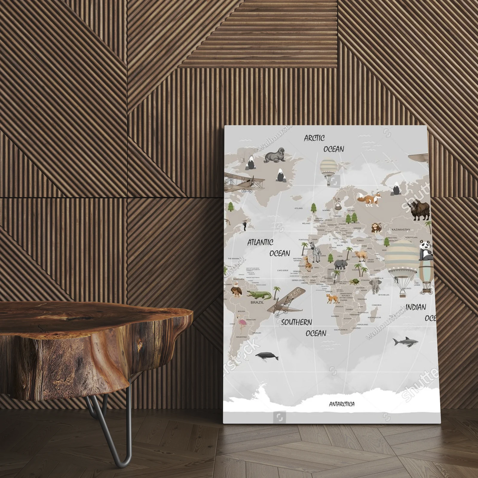 Skrzynia skarbów - maptastic świat zwierząt