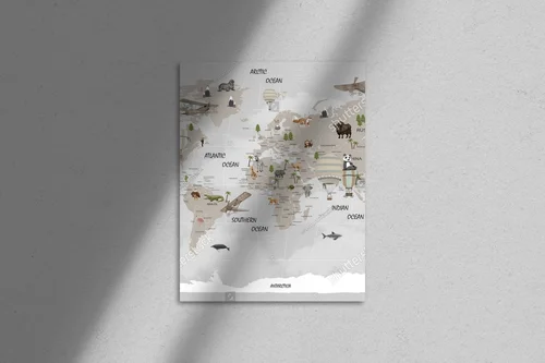 Skrzynia skarbów - maptastic świat zwierząt