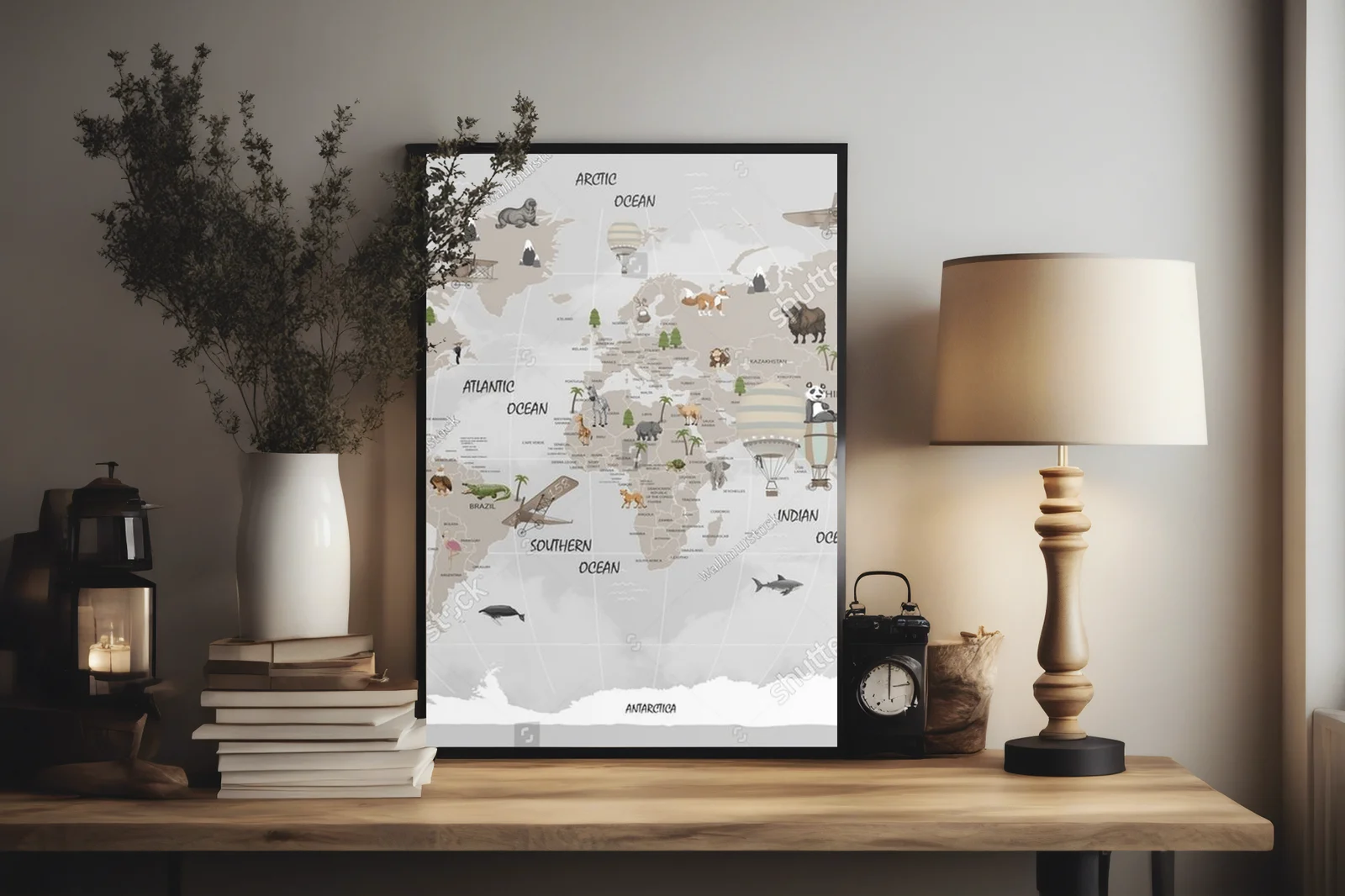 Skrzynia skarbów - maptastic świat zwierząt