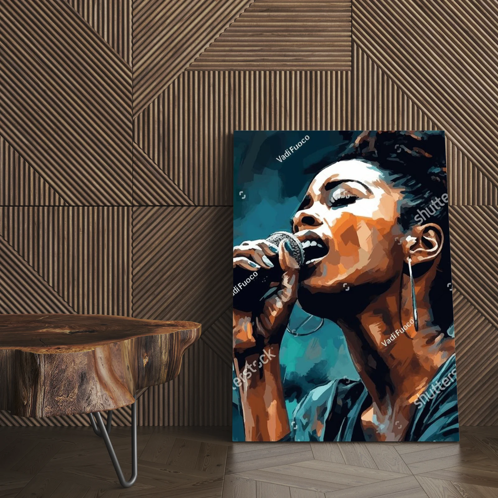 Jazzowy urok Afro Amerykańskiej wokalistki