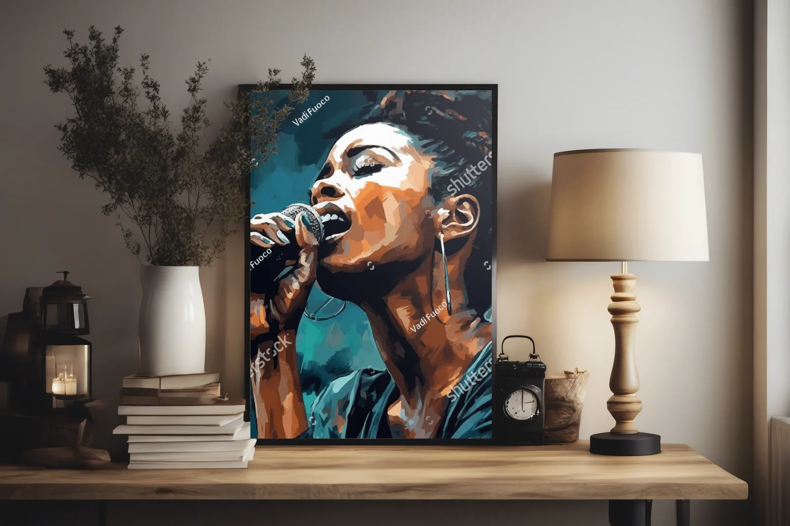 Jazzowy urok Afro Amerykańskiej wokalistki