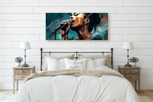 Jazzowy urok Afro Amerykańskiej wokalistki