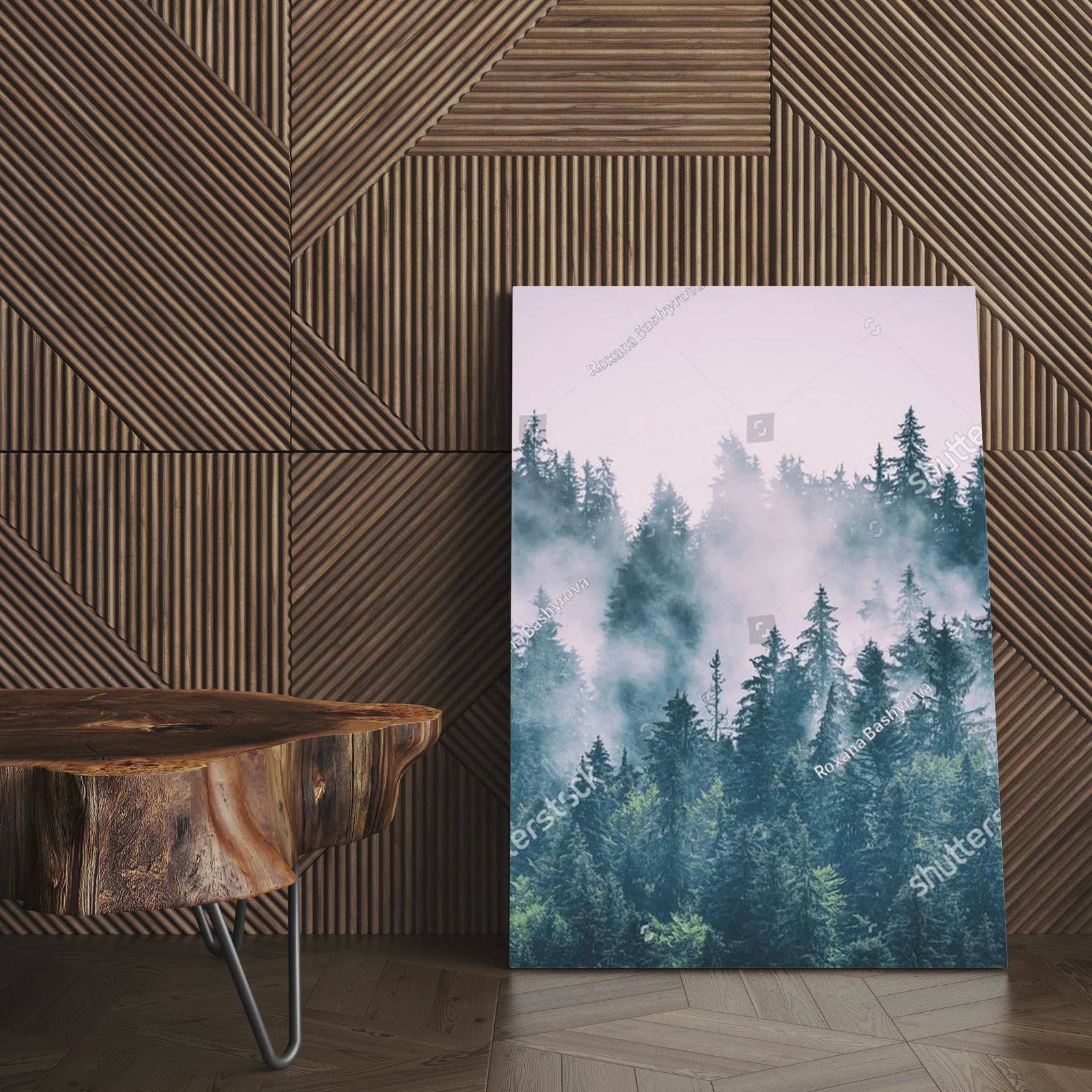 Misty Mountains: Tajemniczy pejzaż w pastelowych tonach