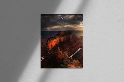 Grand Canyon: Zachód słońca nad czerwoną krainą