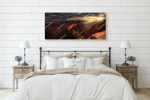 Grand Canyon: Zachód słońca nad czerwoną krainą