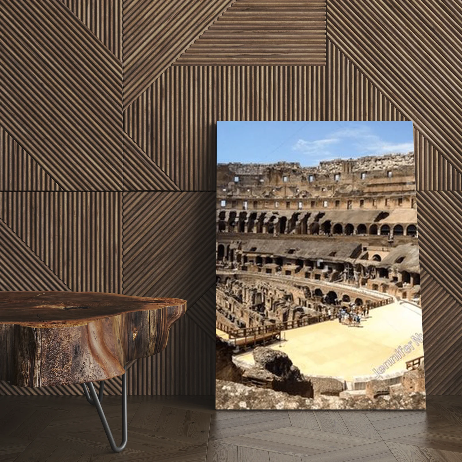 Nostalgiczne wrażenia w panoramie Koloseum