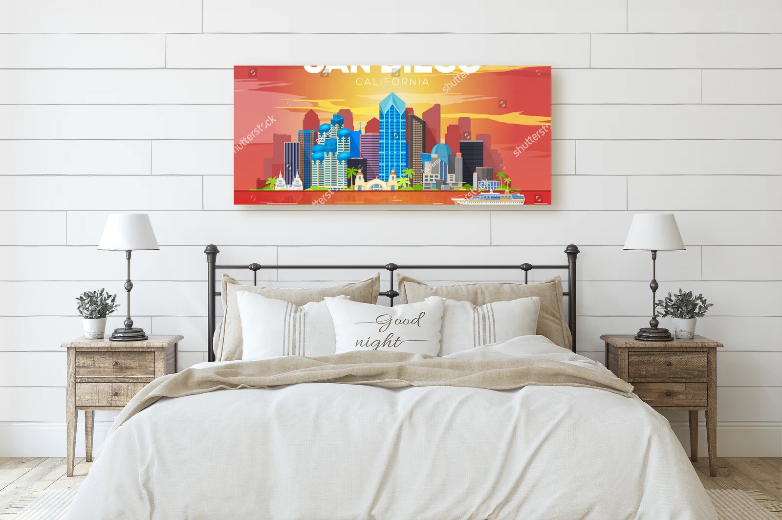 Skyline San Diego: Czerwień kalifornijskiego zachodu