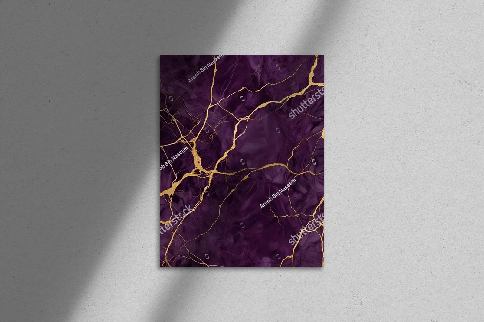 Elegancka purpura z złotymi akcentami