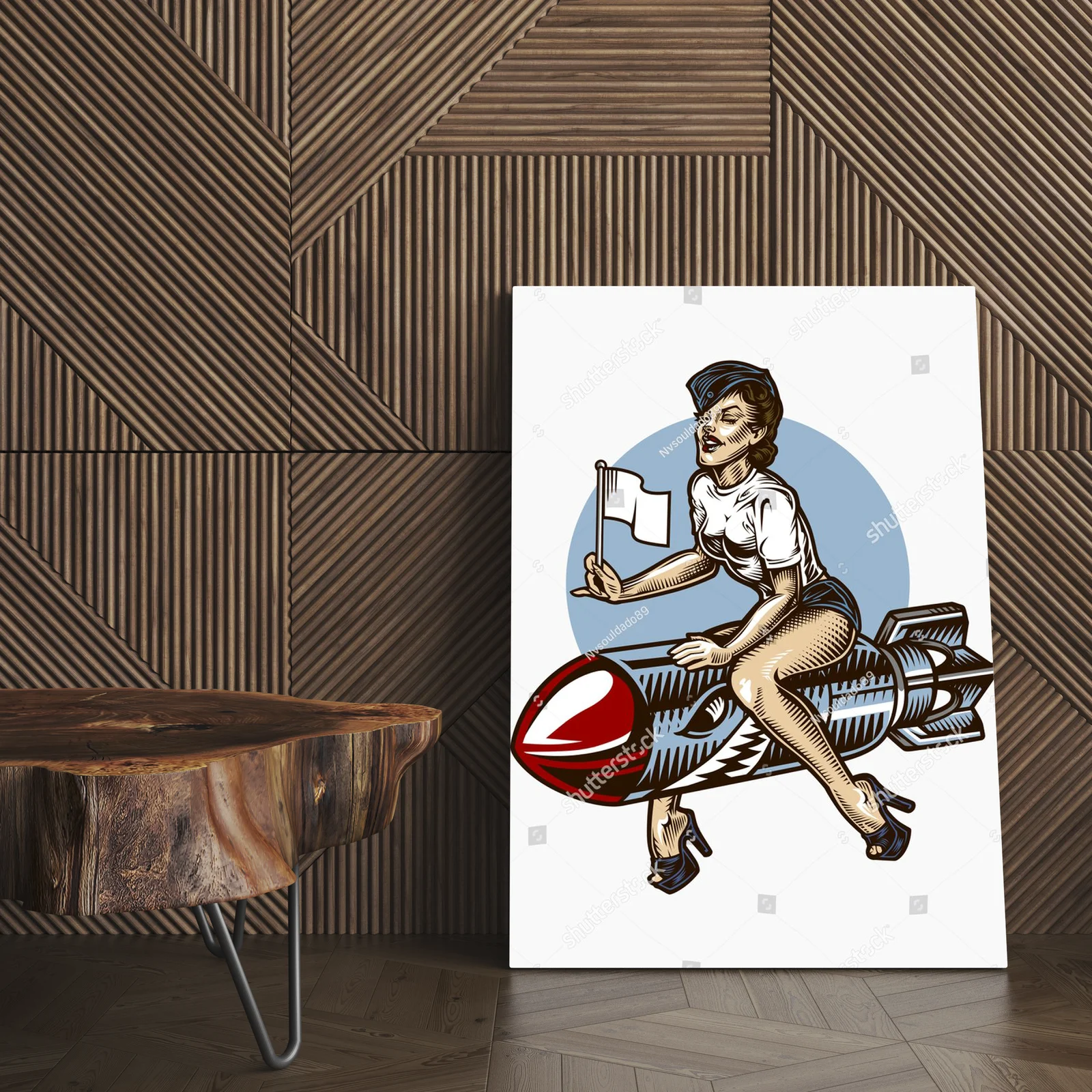 Pin Up Girl w Retro Stylu: Urok i Klasa