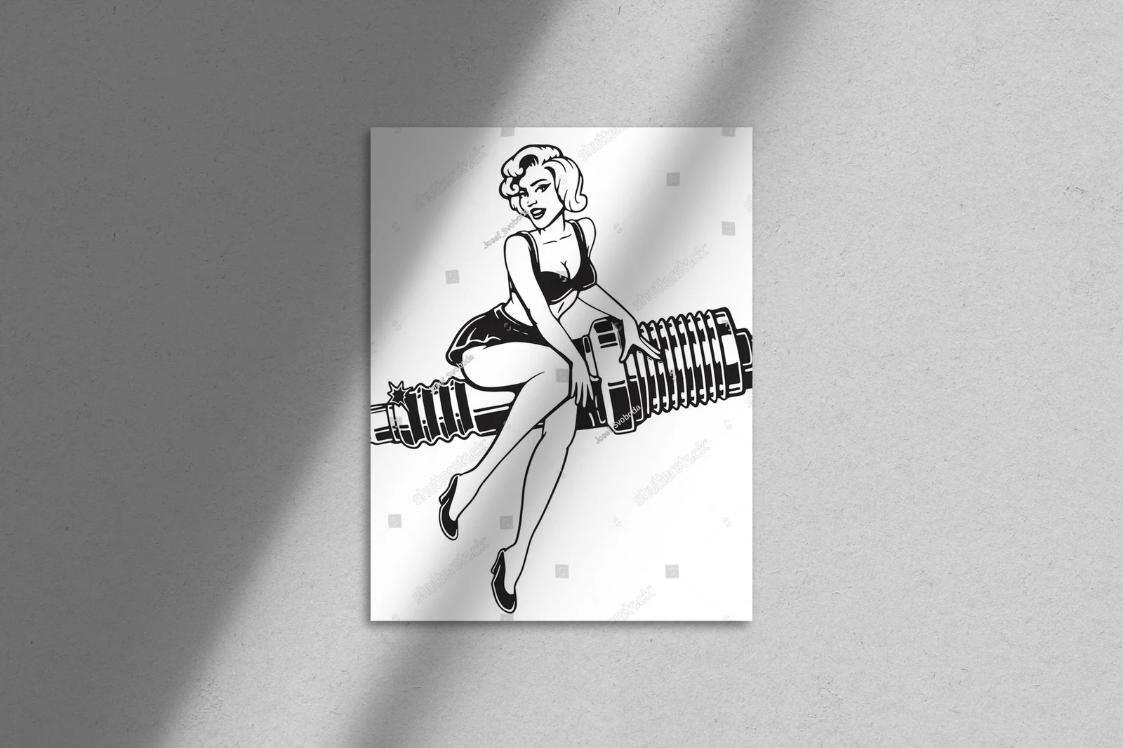 Retro glamour - magia pin-up w stylu vintage