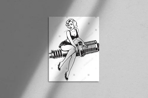 Retro glamour - magia pin-up w stylu vintage