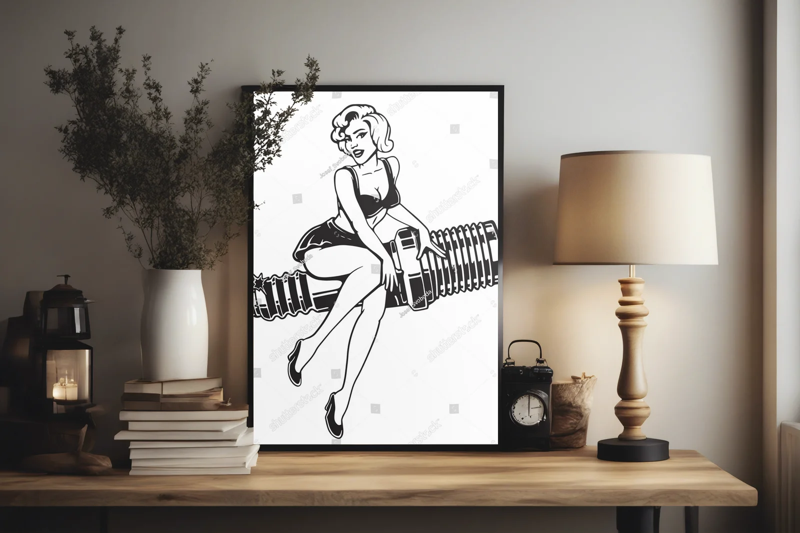 Retro glamour - magia pin-up w stylu vintage