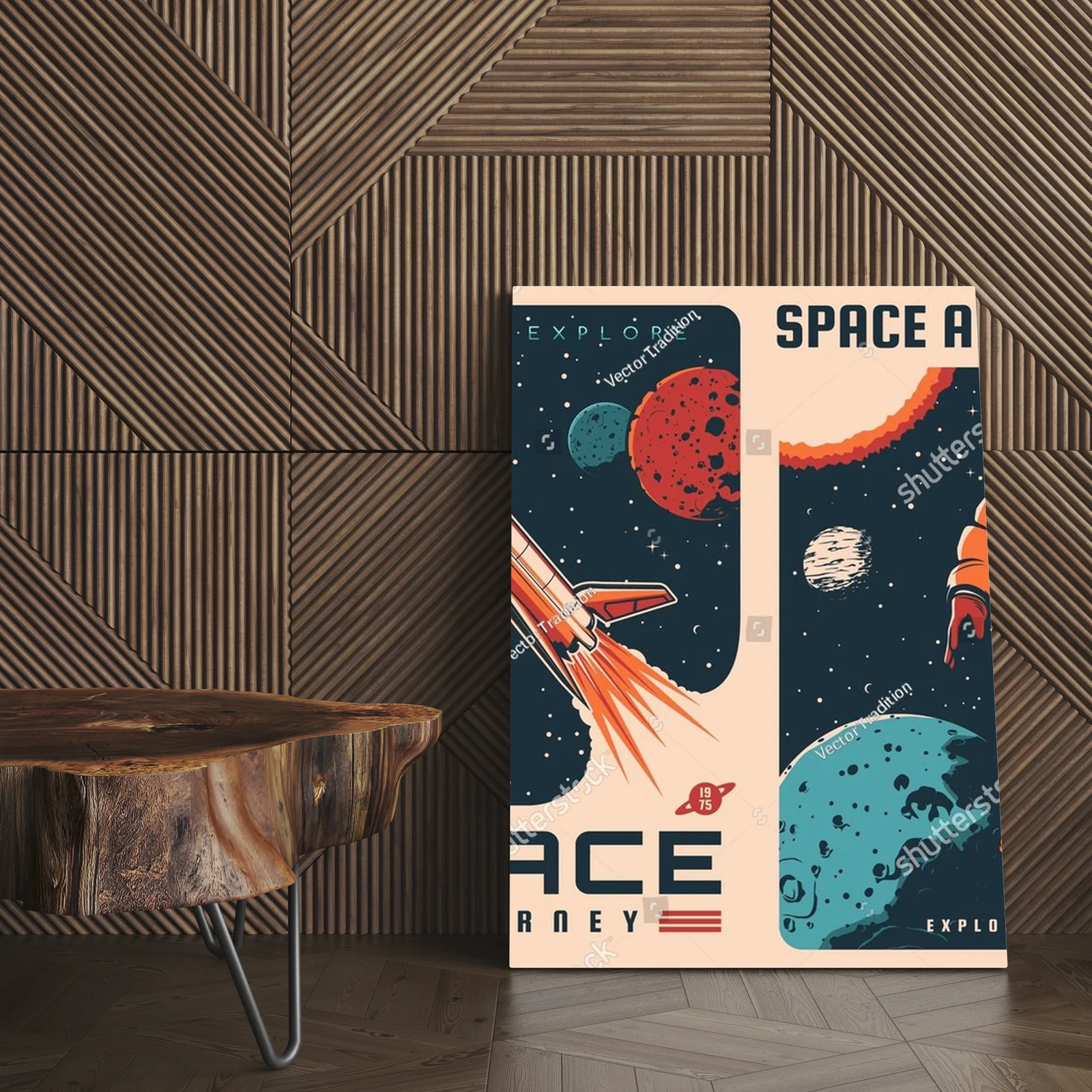 Kosmiczna podróż w retro klimacie