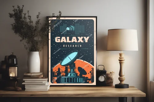 Kosmiczna eksploracja z retro nutą w starym stylu