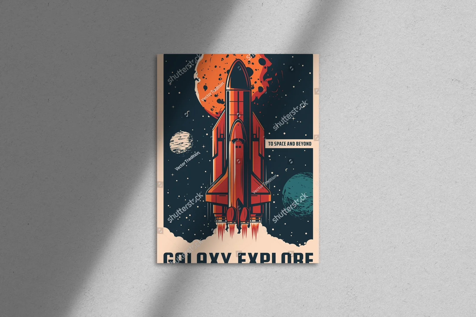 Nostalgiczne eksploracje galaktyki w retro stylu
