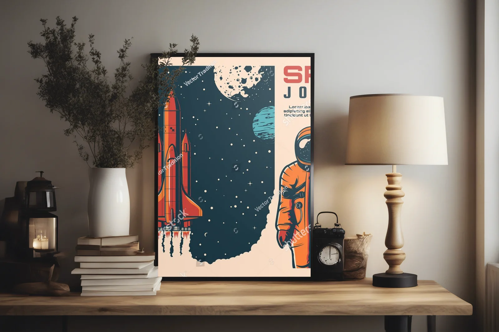 Kosmiczna podróż: retro eksploracja galaktyki