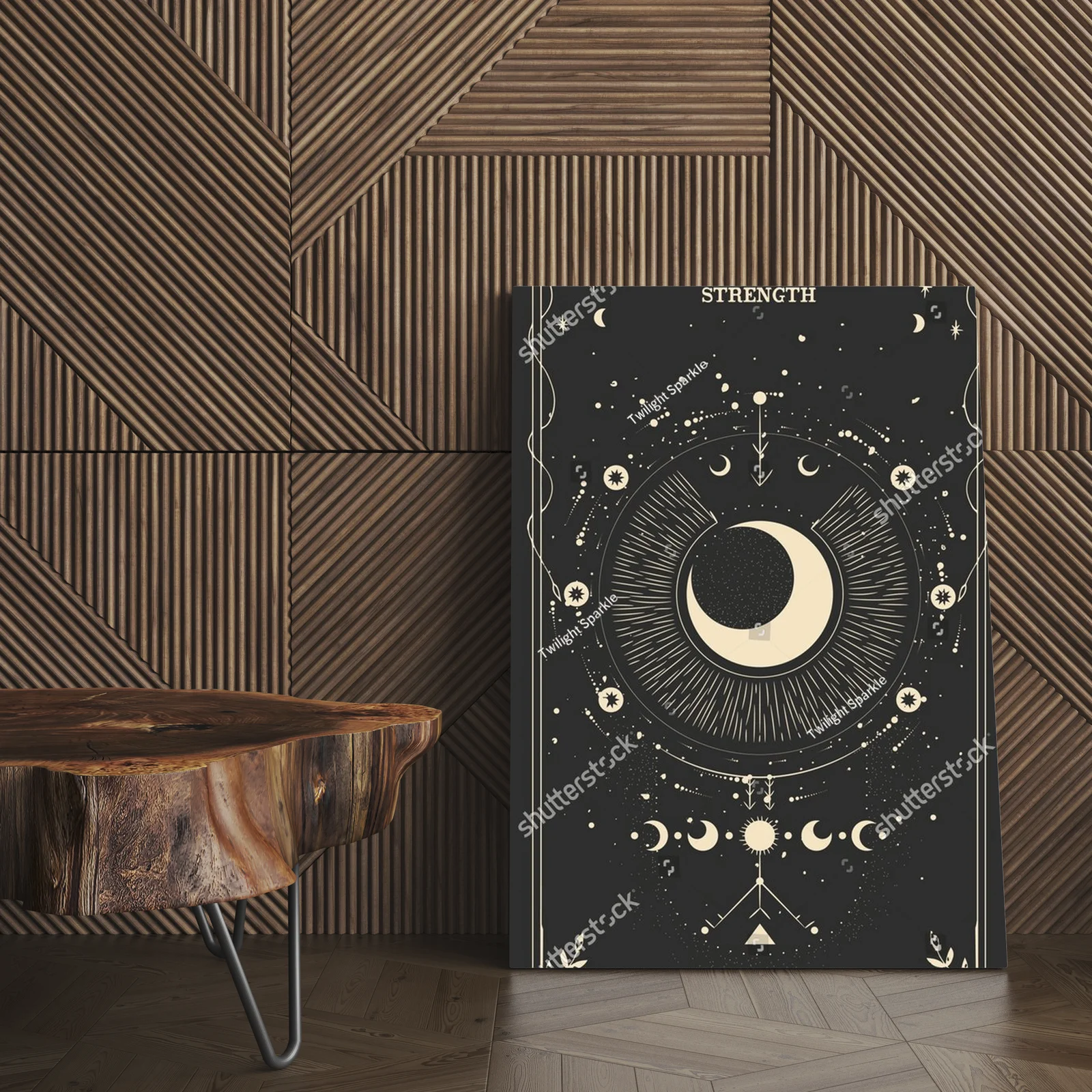 Magiczne karty tarota w vintage stylu