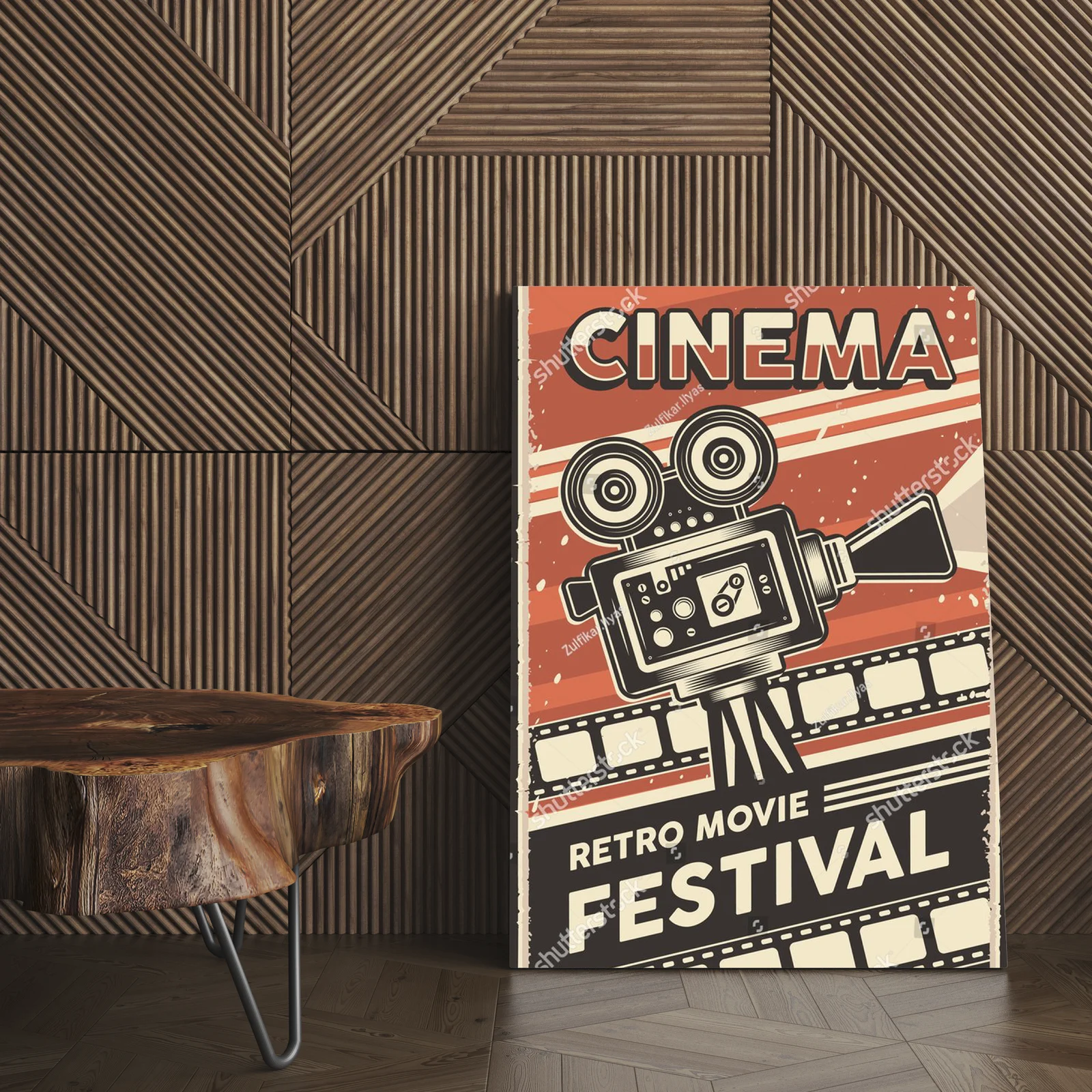 Retro filmowa elegancja w nostalgicznych barwach