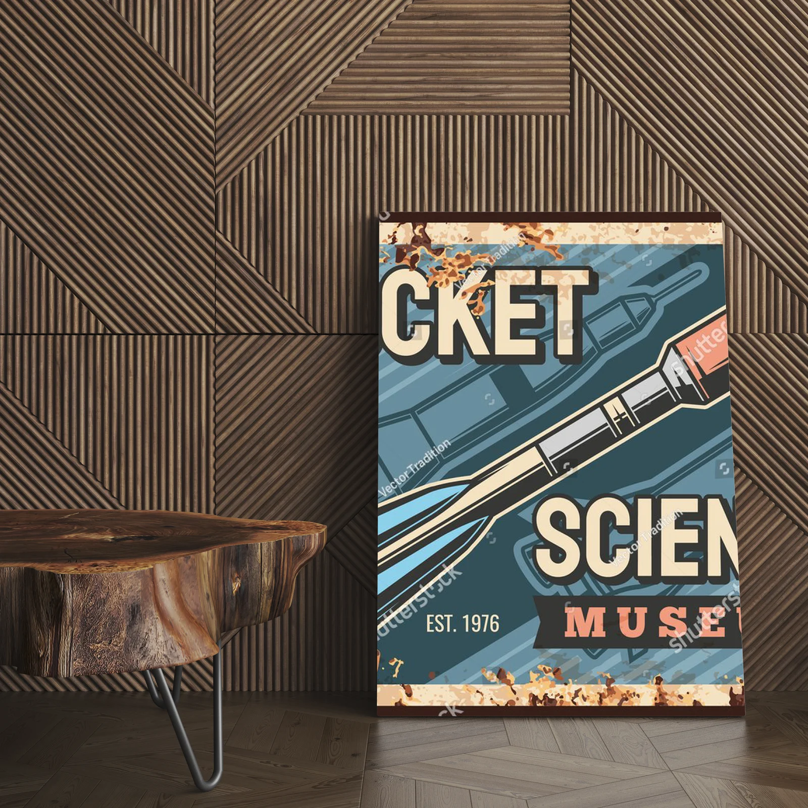 Kosmiczna podróż: retro inspiracje z metalem