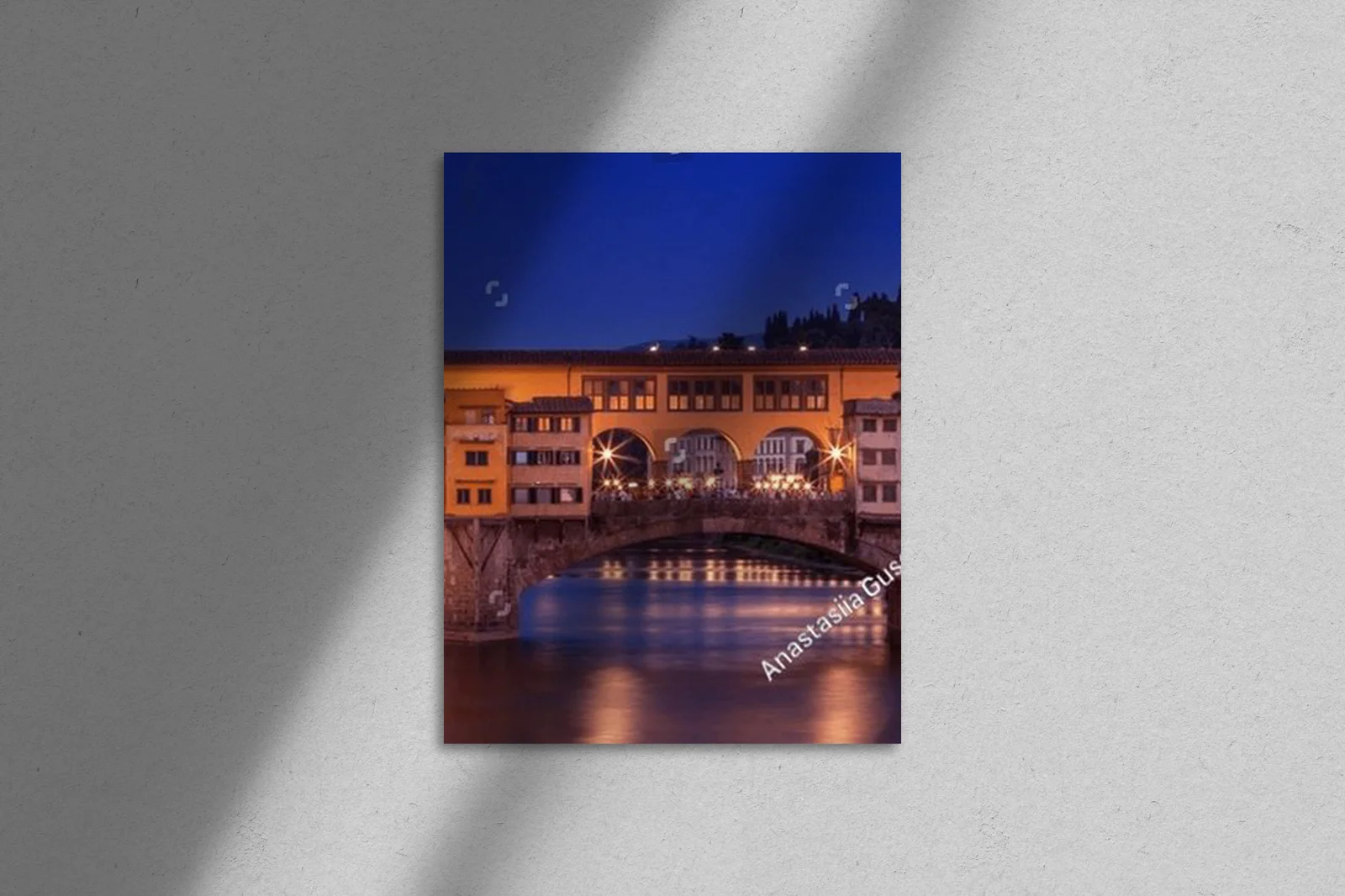 Ponte Vecchio - nocna magia Florencji