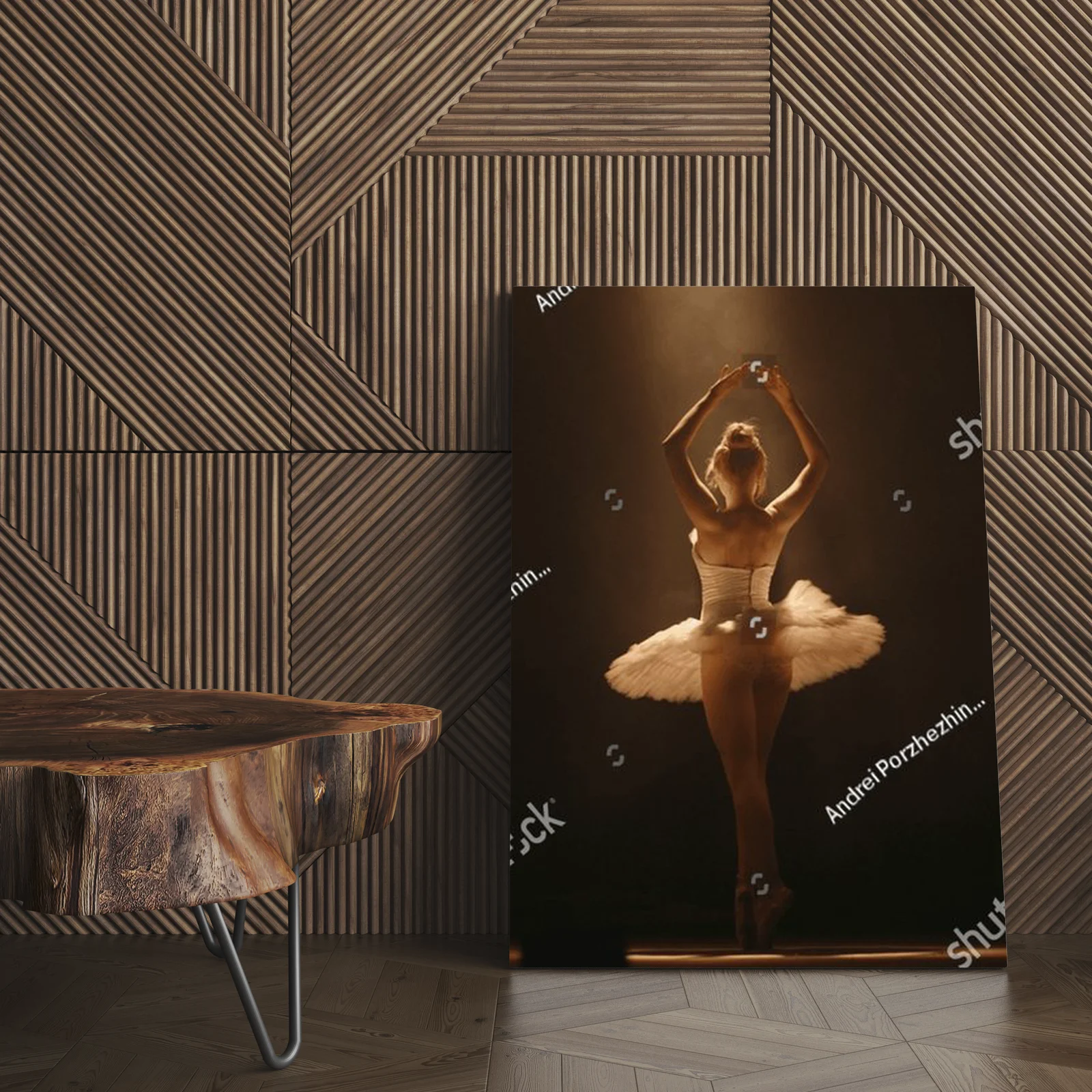 Elegancka baletnica w magicznej aranżacji