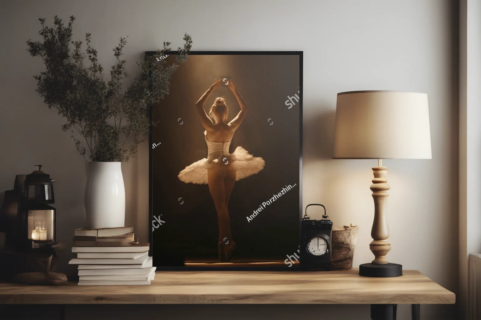 Elegancka baletnica w magicznej aranżacji