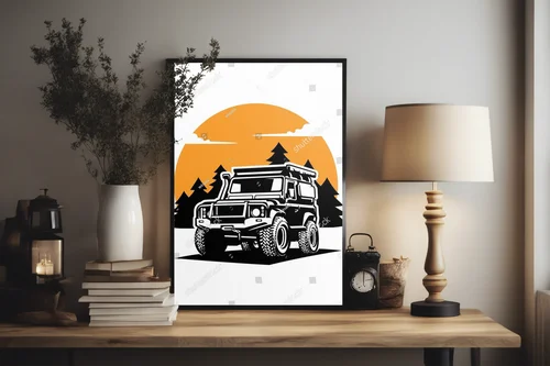 Przygoda na kołach: Logo Overland dla odkrywców