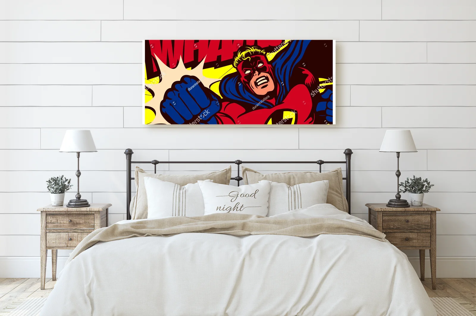Superbohaterzy w dynamicznych pop-artowych akcjach