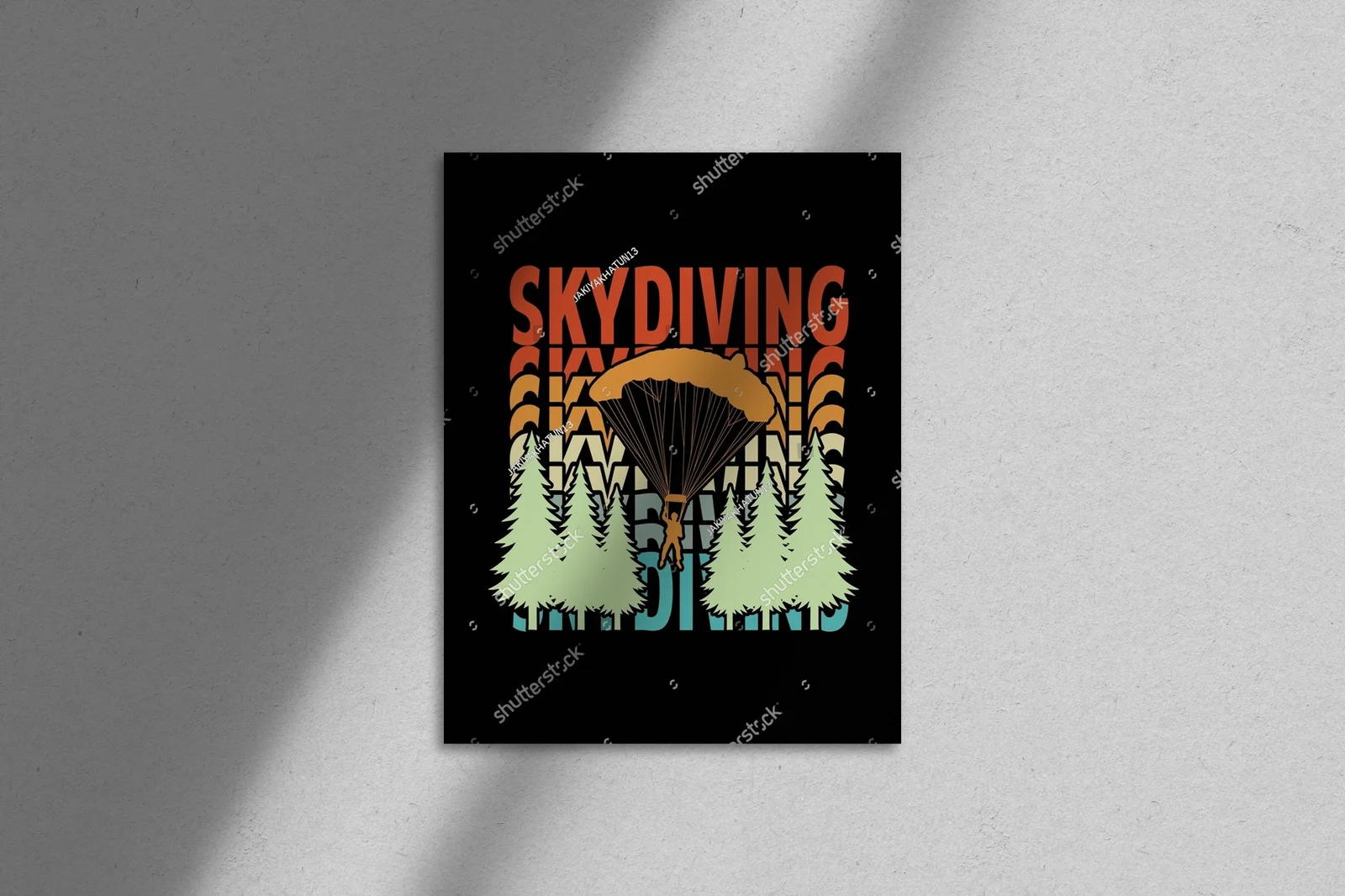 Retro design dla miłośników skydive'u