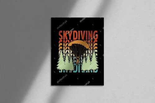 Retro design dla miłośników skydive'u