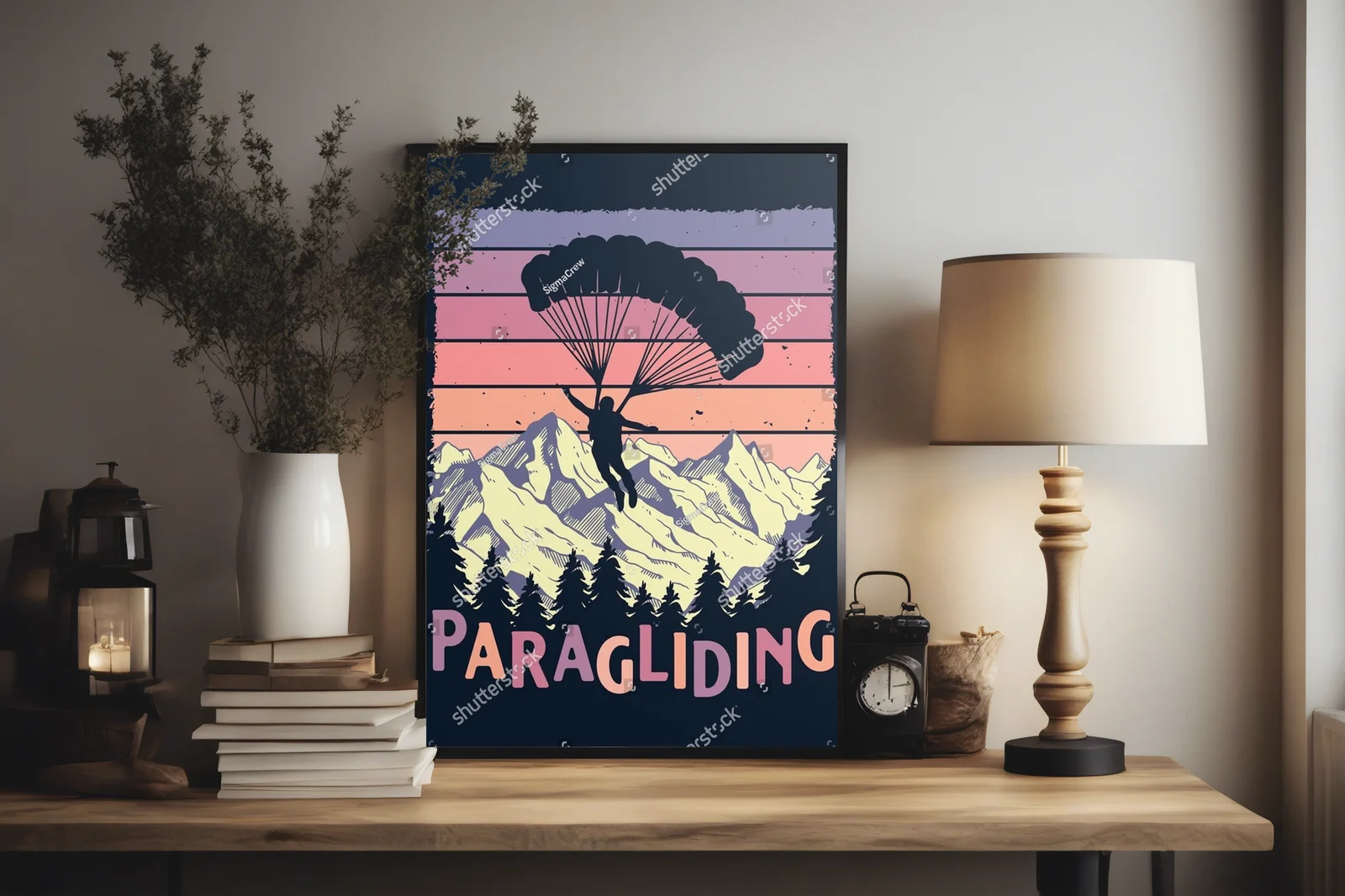 Retro Paragliding: oddech przygody w barwach natury