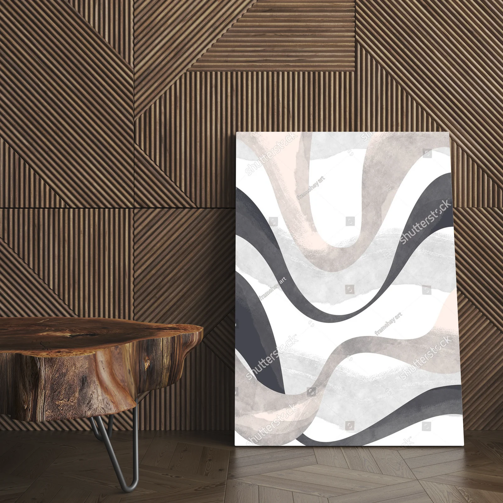 Geometryczna elegancja w pastelowym wydaniu