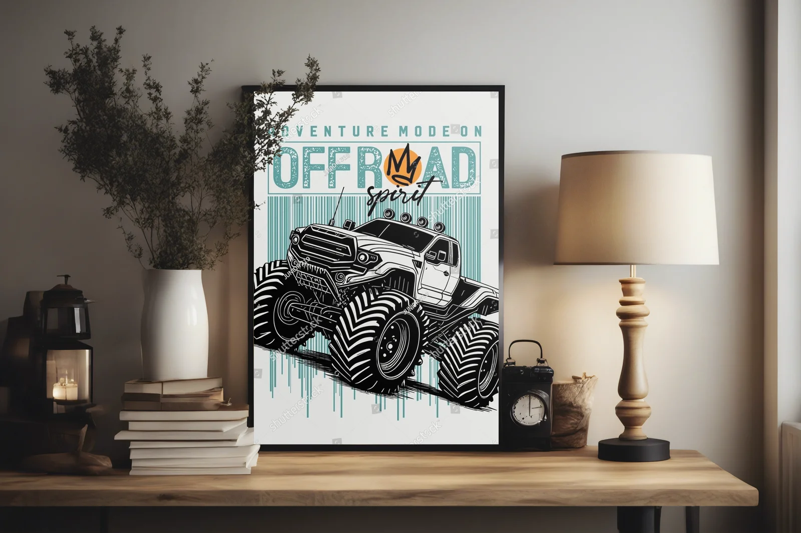 Potężny monster truck na off-roadowe przygody