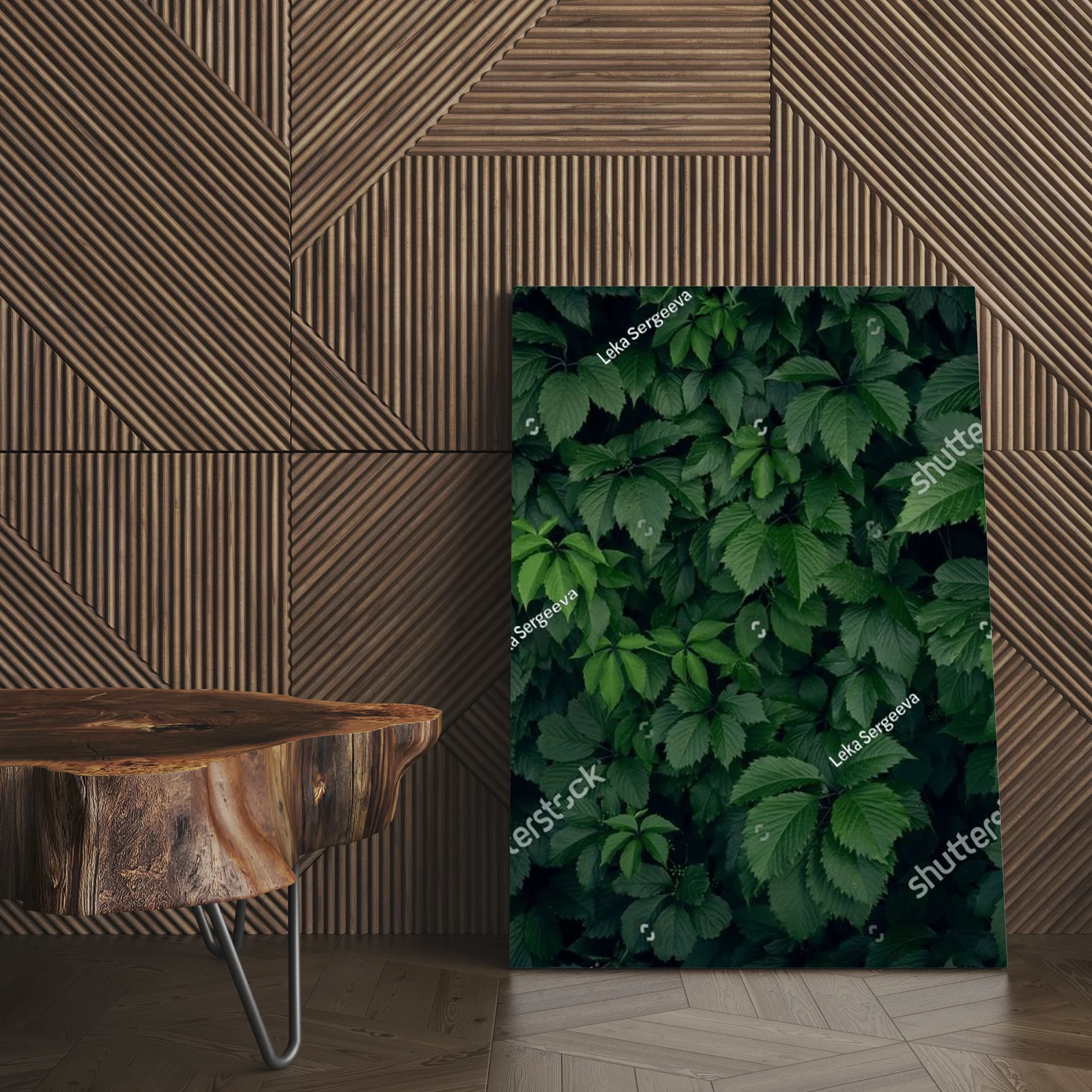 Naturalne bogactwo zieleni w harmonijnej kompozycji