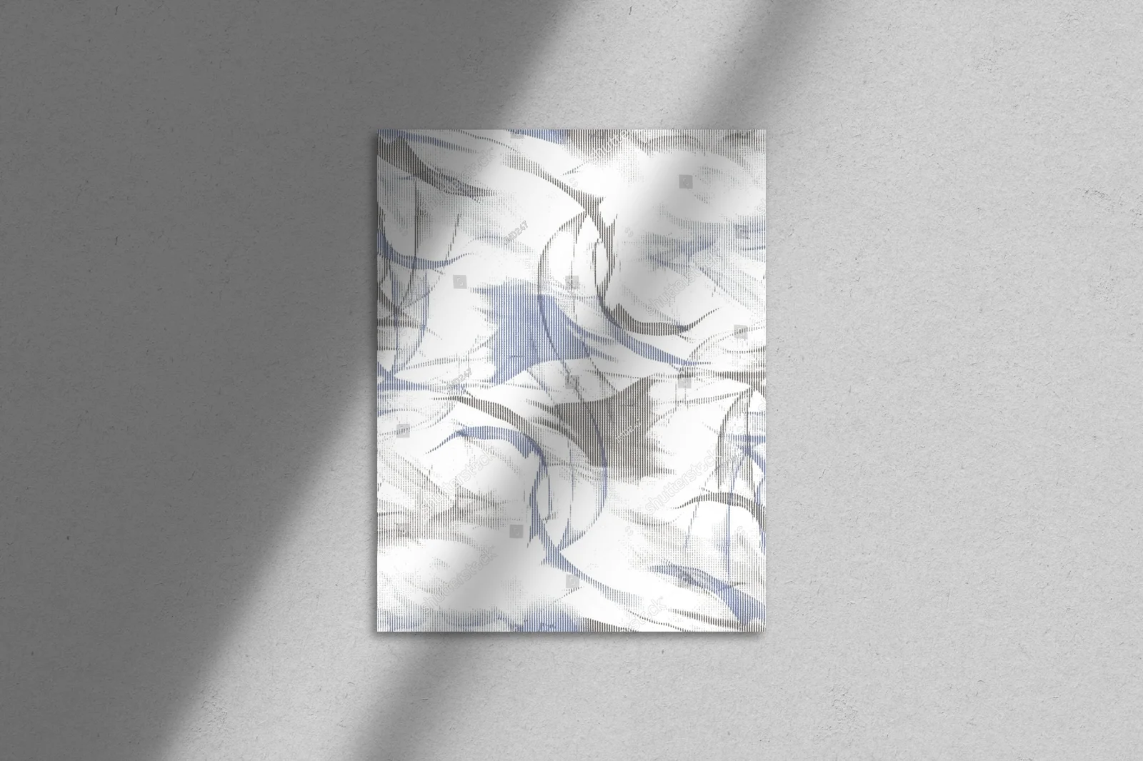 Artystyczne wyrażenie w monochromatycznych liniach