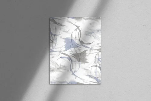 Artystyczne wyrażenie w monochromatycznych liniach