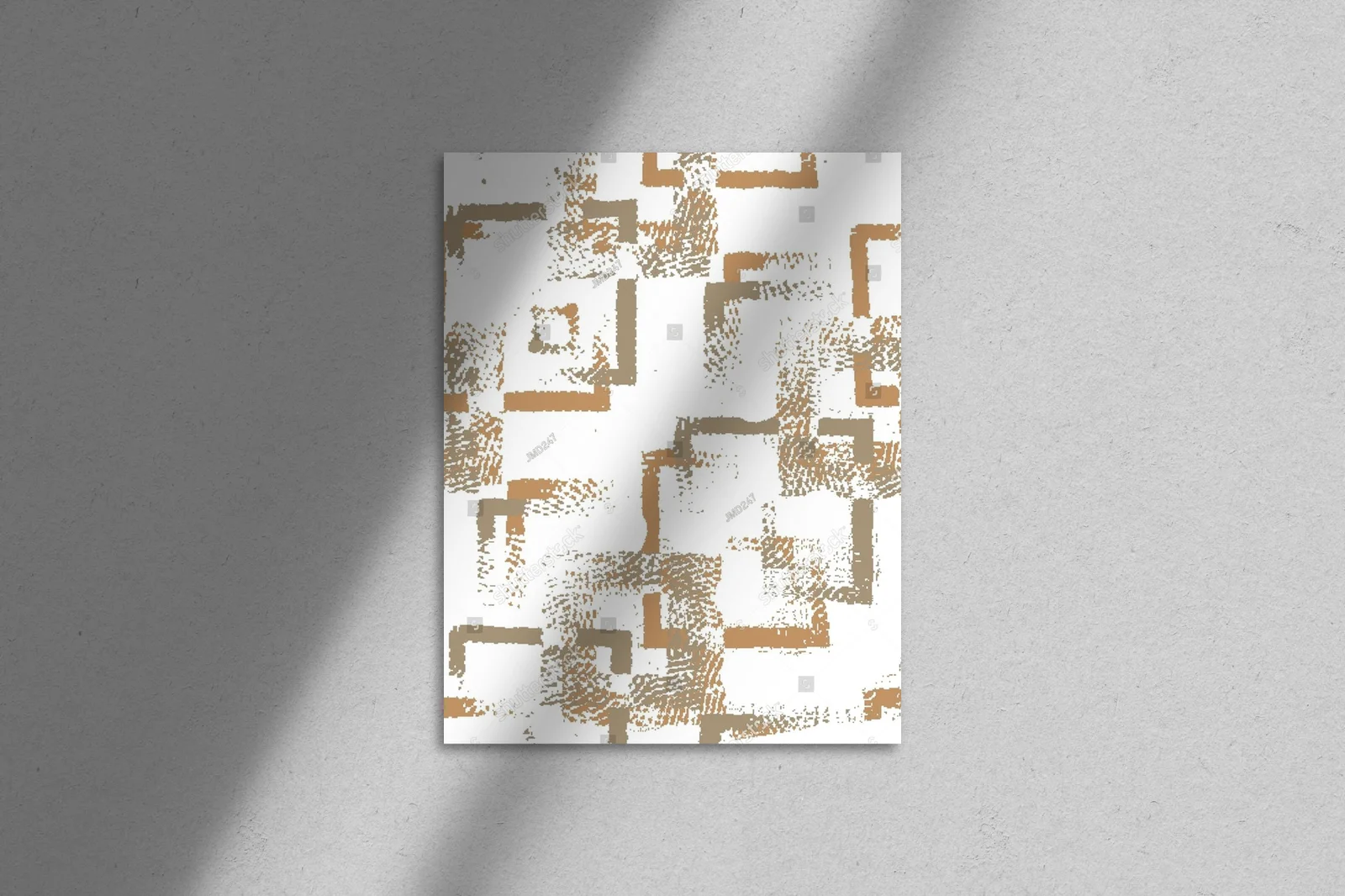 Abstrakcyjna kompozycja w eleganckich odcieniach