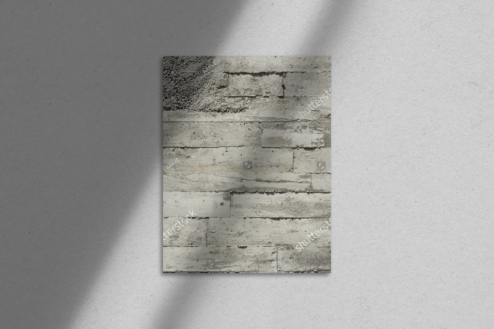 Rough Concrete Magic: Vintage Textures in Grey