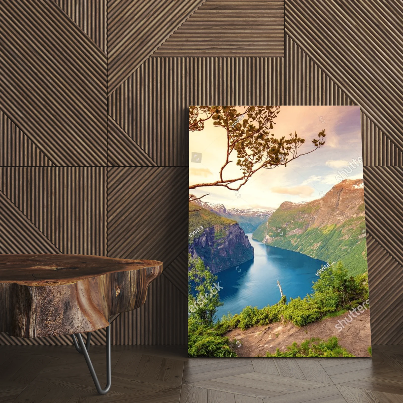 Magiczne widoki Geirangerfjord w pastelowych odcieniach