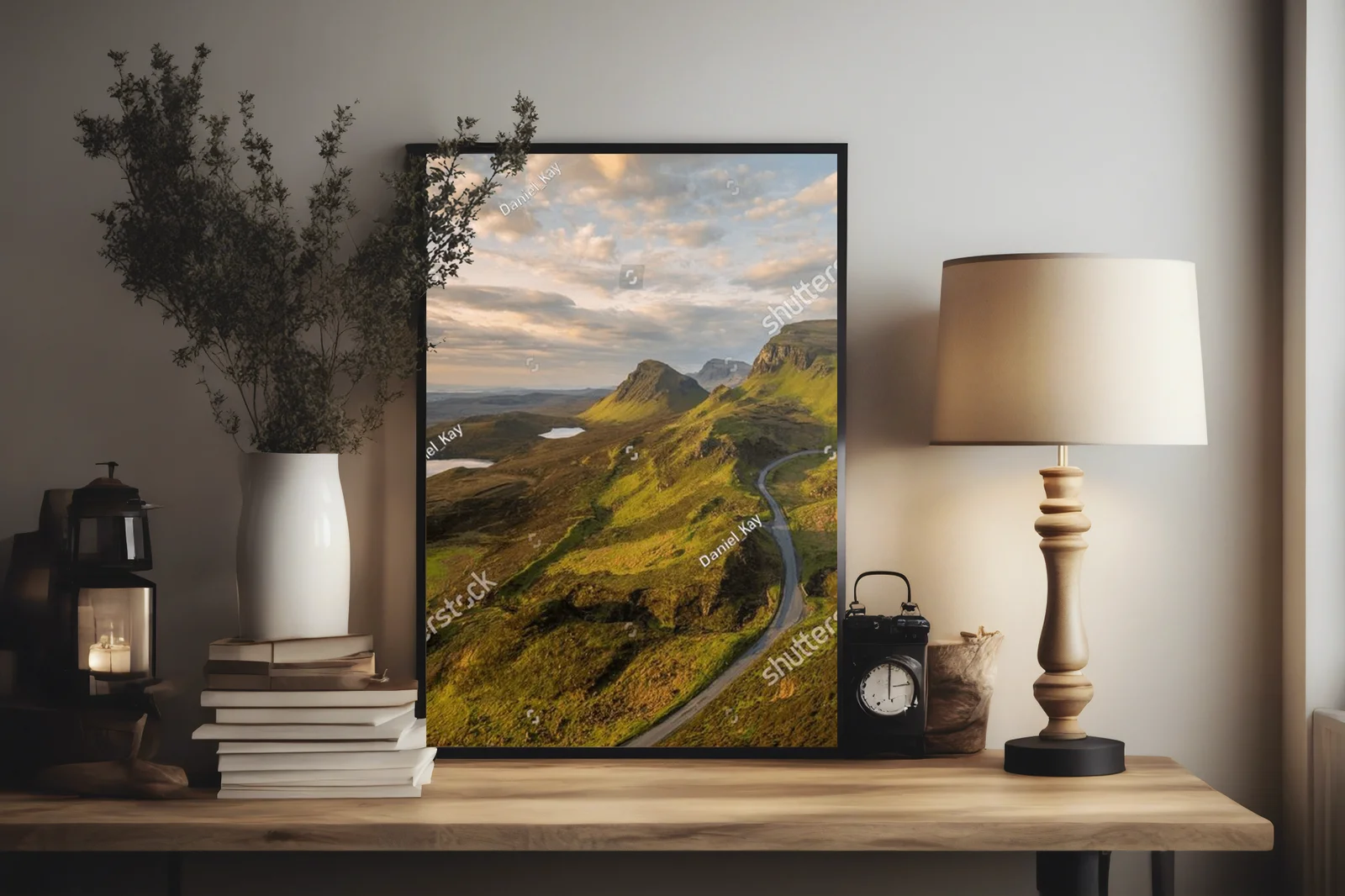 Klify Quiraing w chmurach - malownicza panorama