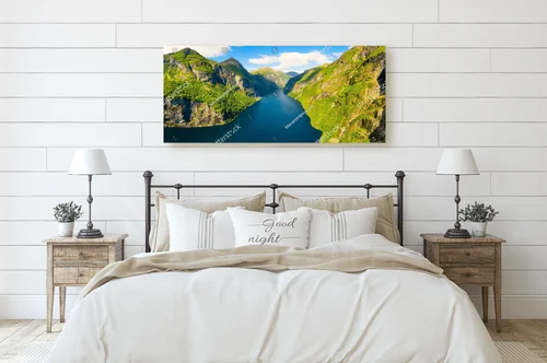 Majestatyczne piękno Geiranger Fjord w Norwegii