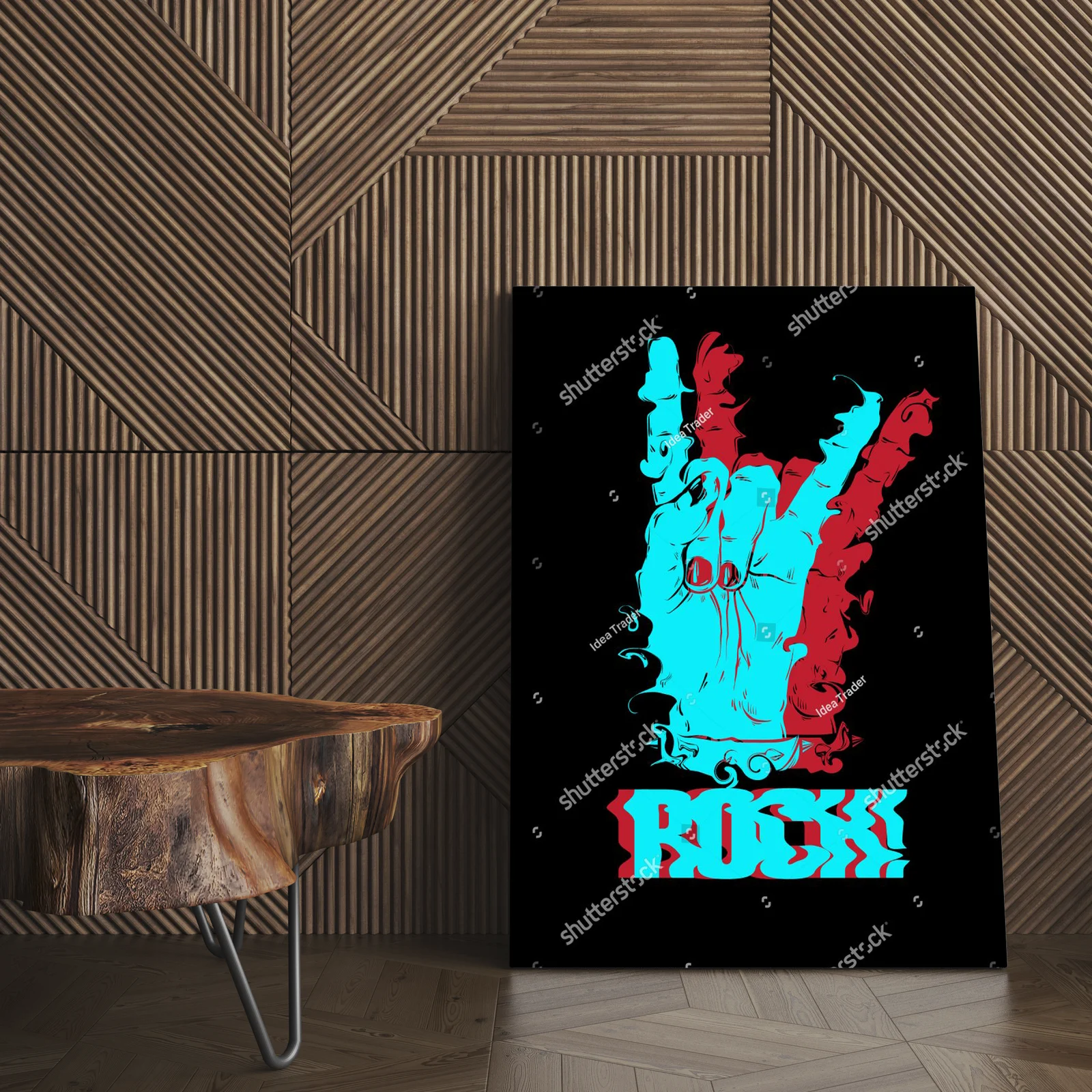 Mocna ilustracja z rockowym akcentem