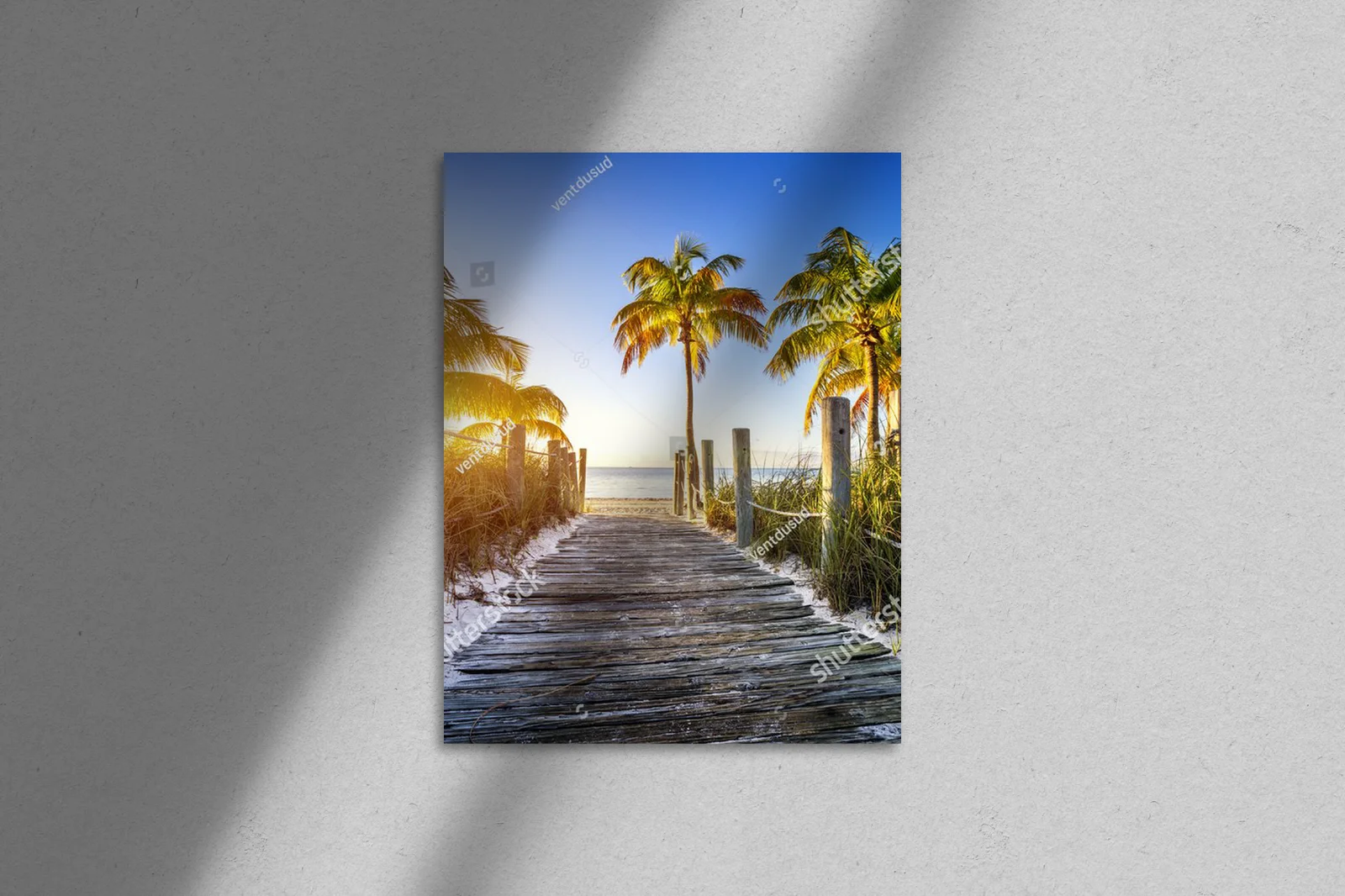 Rajskie plaże Key West w delikatnych odcieniach